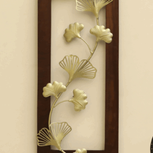 W-Alex Ginko Bunch Wall Décor on Wooden Frame