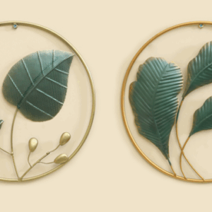 W-Kaashvi Nysa Round Wall Décor Set of 2