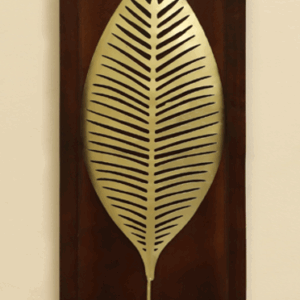 W-Kayla Leaf Wall Décor on Wooden Frame