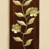Botanical Wall Decor - W-Oliver Leaf on Wooden Frame Art