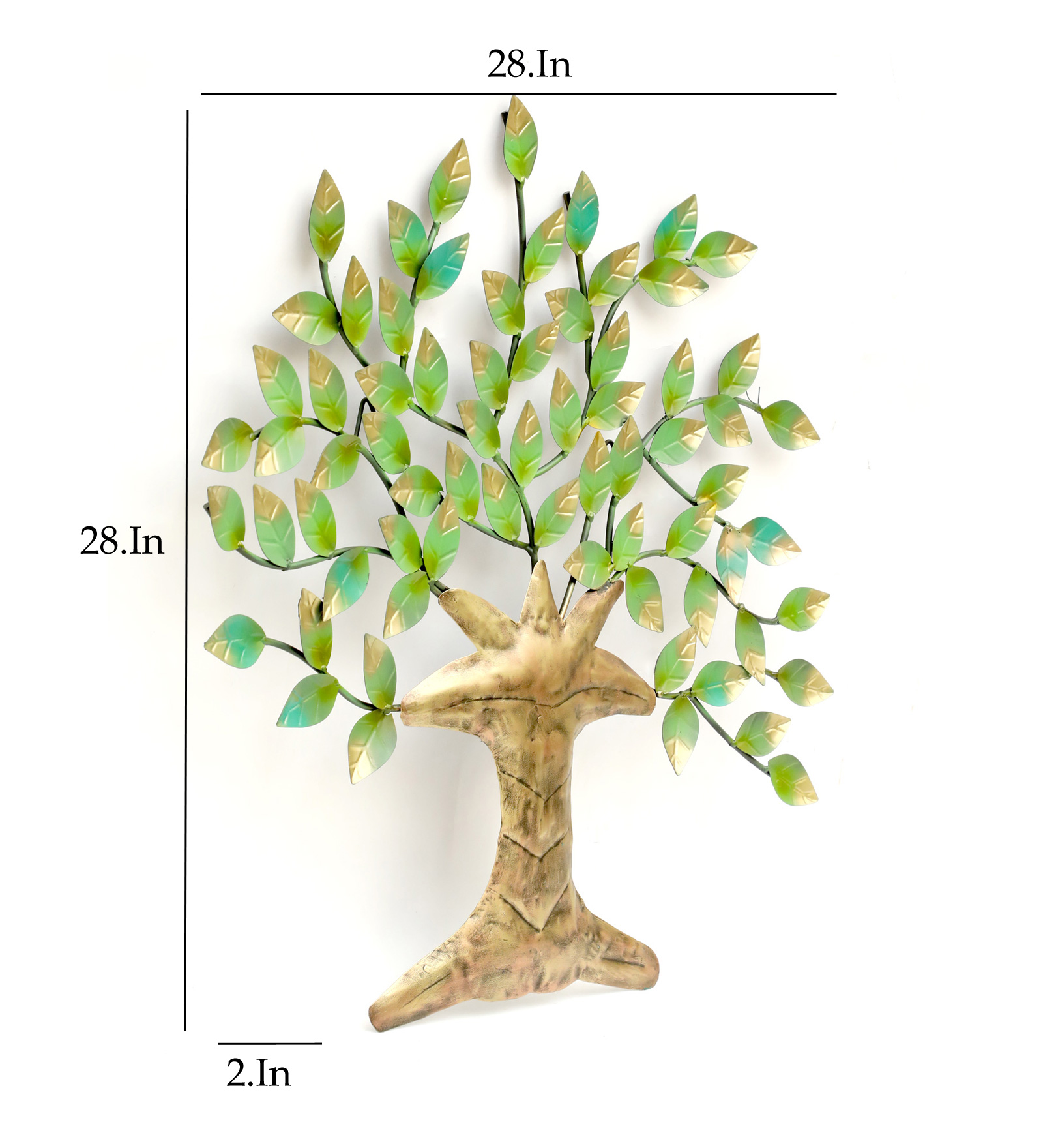 Metal Alila Tree Wall Decor - Image 2