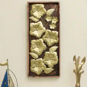 Metal & MDF Jonas Flower Wall Frame