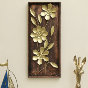 Metal & MDF Apollo Flower Wall Frame