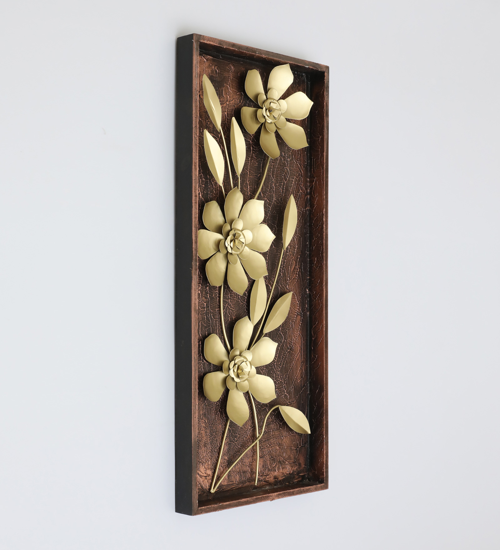 Metal & MDF Apollo Flower Wall Frame - Image 2