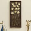 Flower Wall Frame - Kane Metal MDF Floral Wall Art Panel