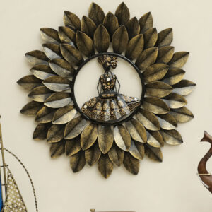 Metal Handpainted Fuji/2 Wall Decor