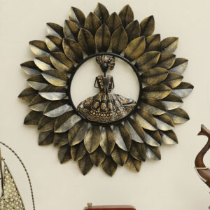 Metal Handpainted Fuji/1 Wall Decor