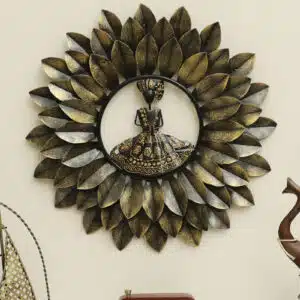 Premium Handpainted Metal Wall Decor | Fuji Artistic Wall Accent