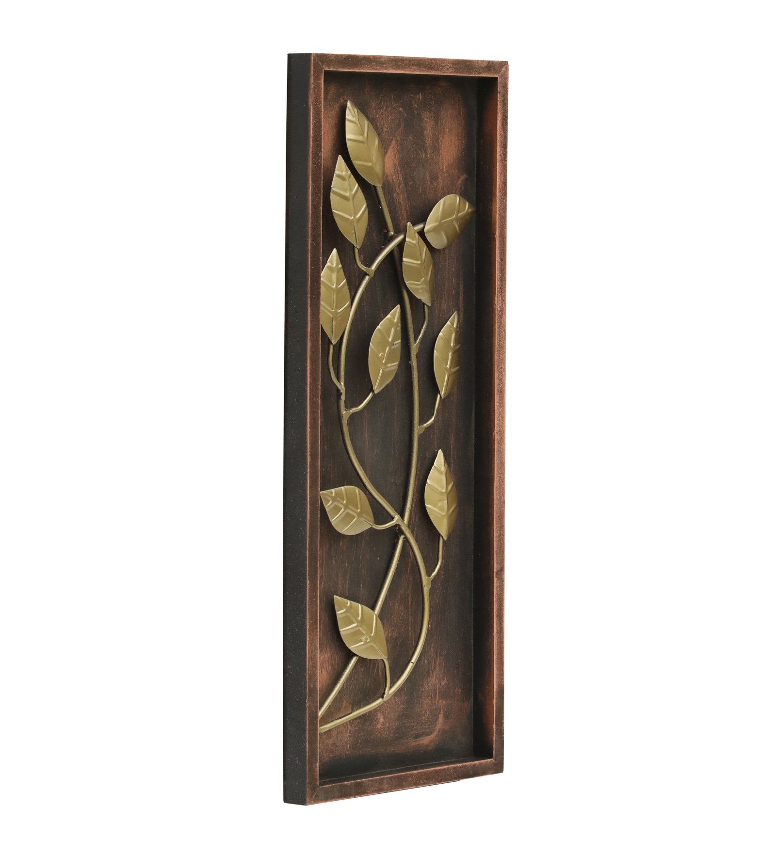 Metal & MDF Noah Leaf Wall Decor - Image 2