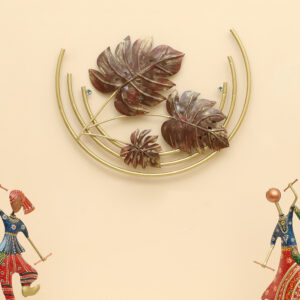 Metal Nirvana 3 Leaf Wall Hanging