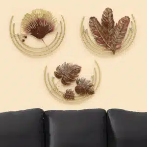 Leaf Wall Hanging Set of 3 - Greenfield Metal Wall Decor