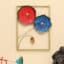 Flower Wall Art Frame - Pori Rectangular Metal Wall Decor