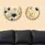 Ginko Wall Hanging Set of 2 - Yoko Metal Leaf Wall Decor