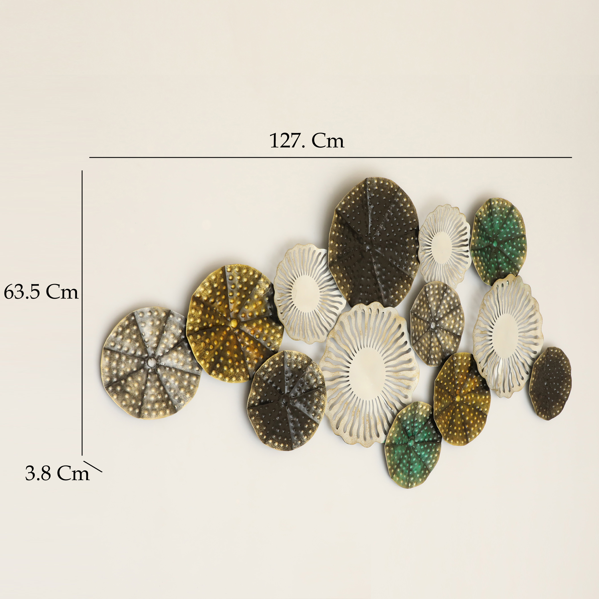 Metal Grace Wall Decor Sculpture - Image 3