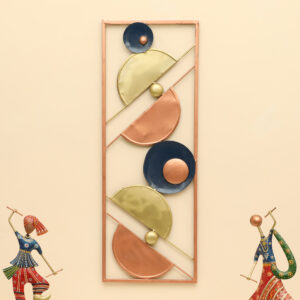 Metal Rectangular Etsu Abstract Wall Frame