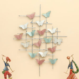 Metal Dora Singing Butterfly Wall Decor