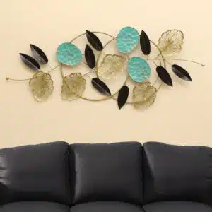 Irya Leaf Wall Art – Metal Botanical Wall Decor