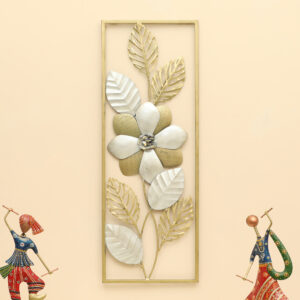 Metal Rectangular Ryder Flower Wall Frame