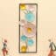 Flower Wall Frame - Jenna Rectangular Metal Floral Wall Art