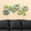 Metal Flower Sculpture Wall Decor - Jose Floral Wall Art