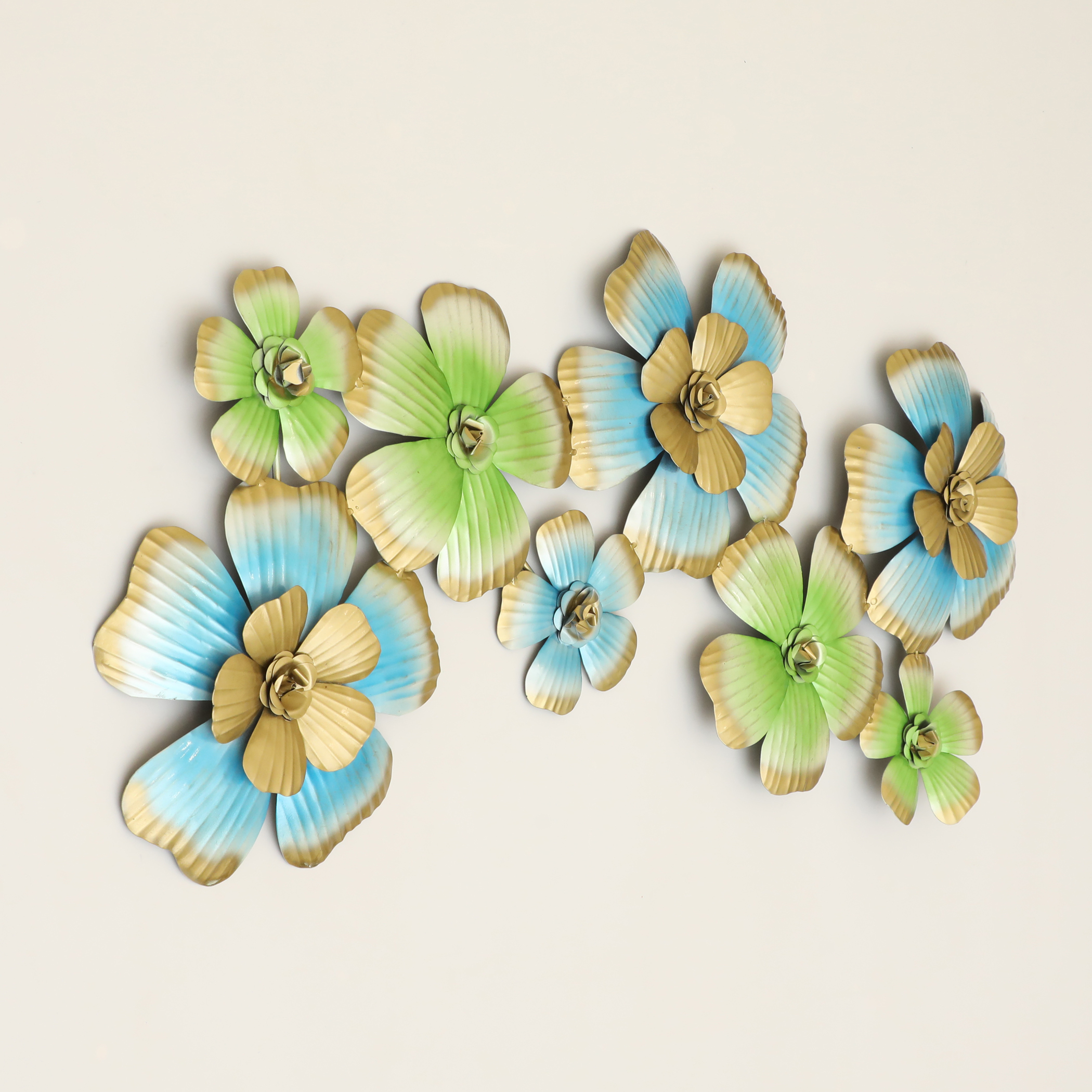 Metal jose Flower Sculpture Wall Decor - Image 2