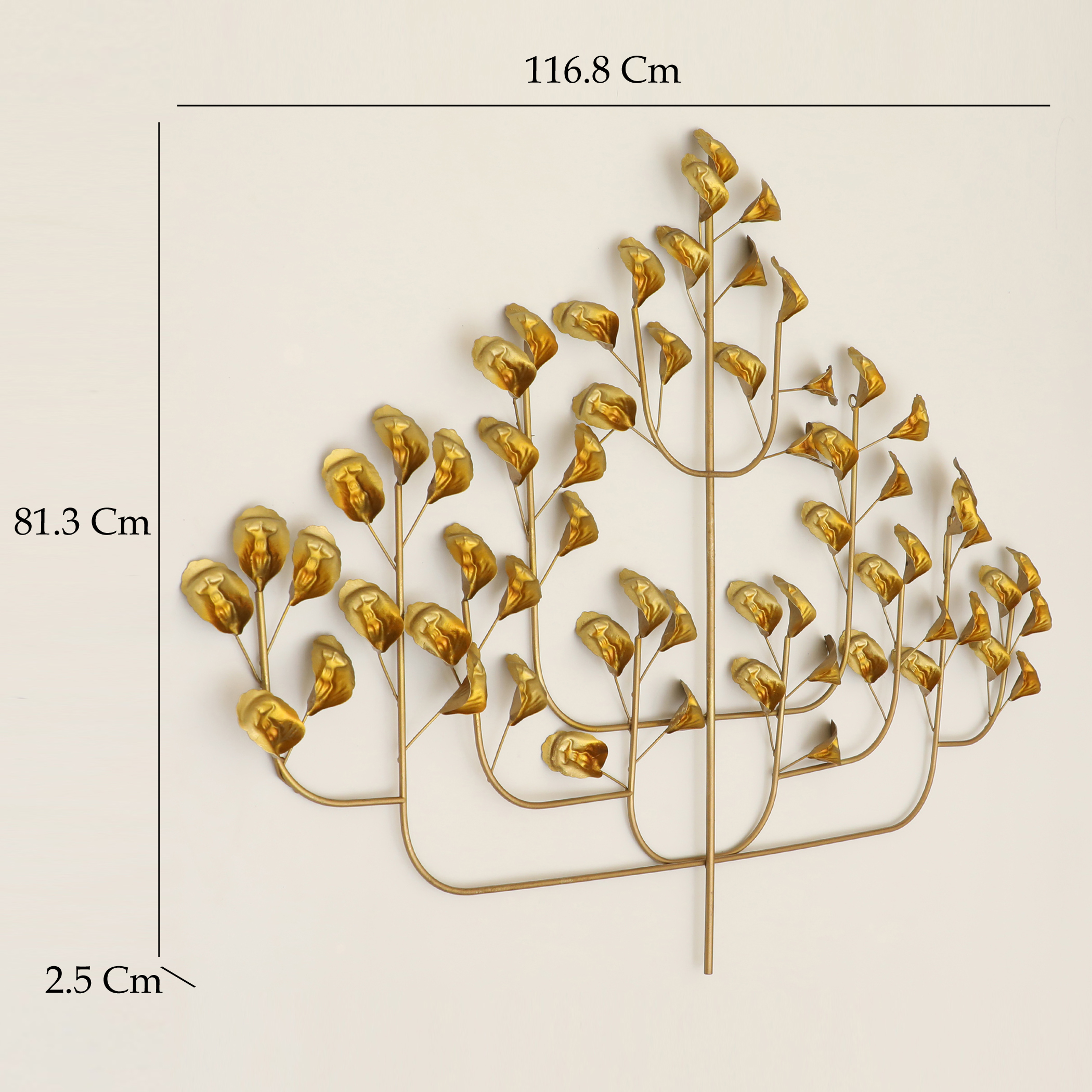 Metal Arya Tree Wall Decor - Image 2