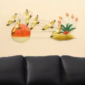 Bibi Flying Bird Wall Decor – Metal Bird Wall Art