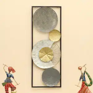 Rectangular Wall Frame – Brat Abstract Metal Wall Art