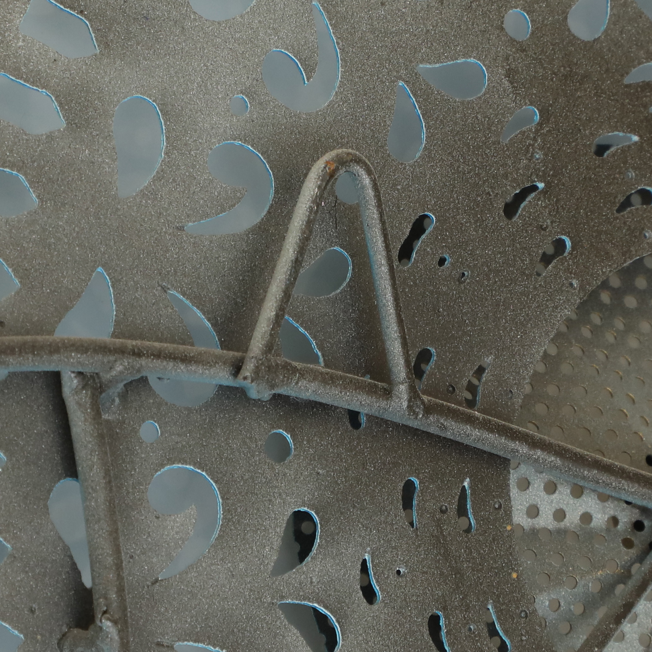 Metal Fuku Wall Decor Sculpture - Image 4