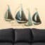 Neptune Boat Wall Decor – Metal Ship Wall Art