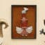 Rajasthani Musician Dhol Wall Decor Handpainted Metal MDF Artwork