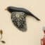 Bird Wall Art for Living Room Handpainted Metal Flying Bird Decor