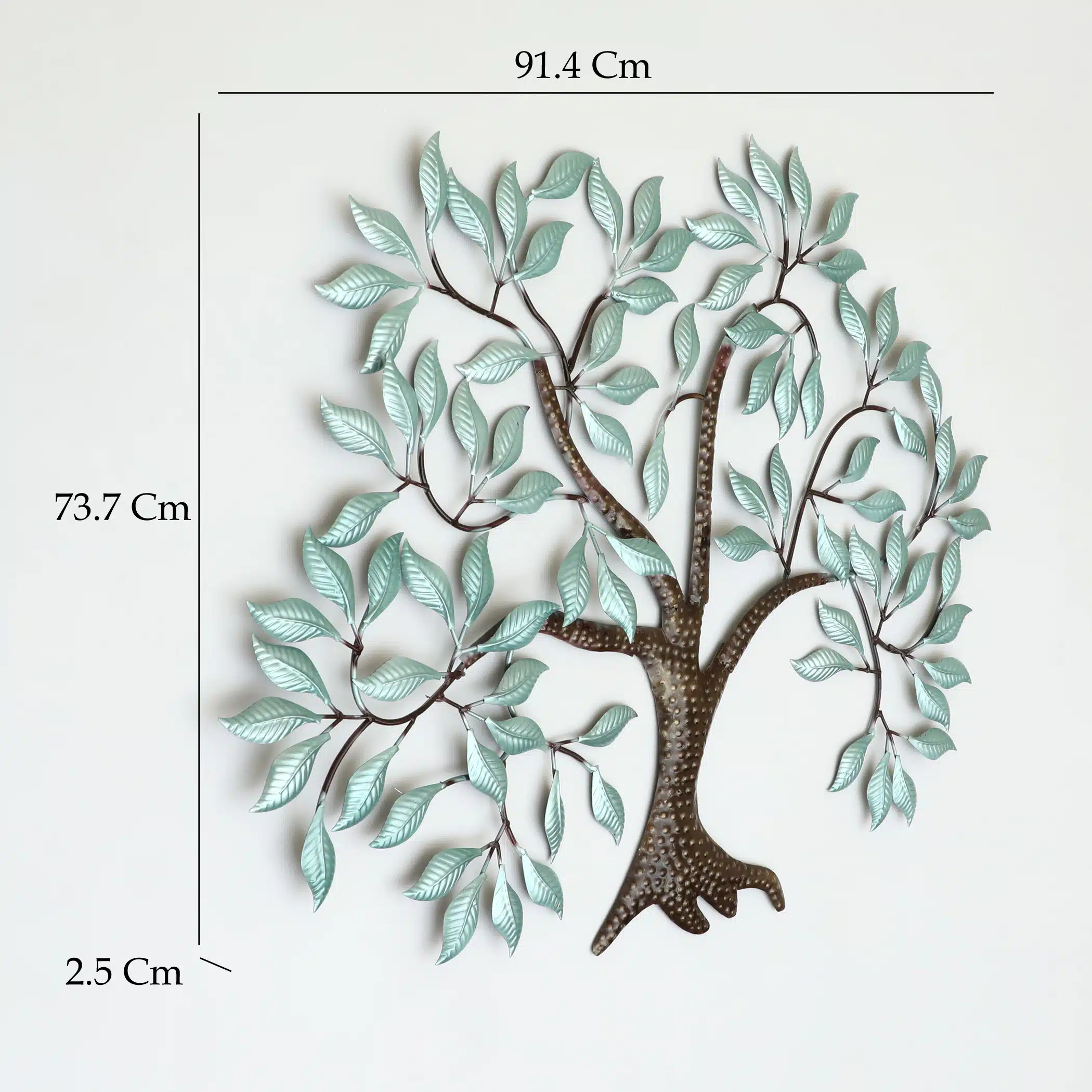 Metal Wall Decor for Bedroom – Harmaan Tree Wall Art - Image 2