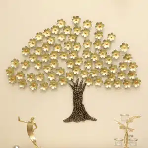 Gold Wall Decor – Sujal Metal Tree Wall Art