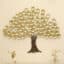 Gold Wall Decor – Sujal Metal Tree Wall Art