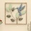 Square Wall Decor – Usha Metal Leaf Wall Frame