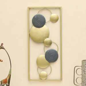 Metal Rectangular Hansika Abstract Wall Frame