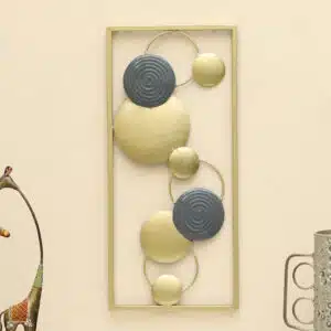 Metal Rectangular Hansika Abstract Wall Frame