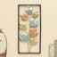 Metal Rectangular Kanak Flower Wall Frame