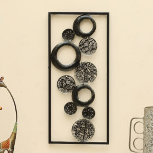 Metal Rectangular Alka Abstract Wall Frame