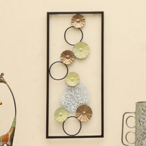 Metal Rectangular Hiten Abstract Wall Frame