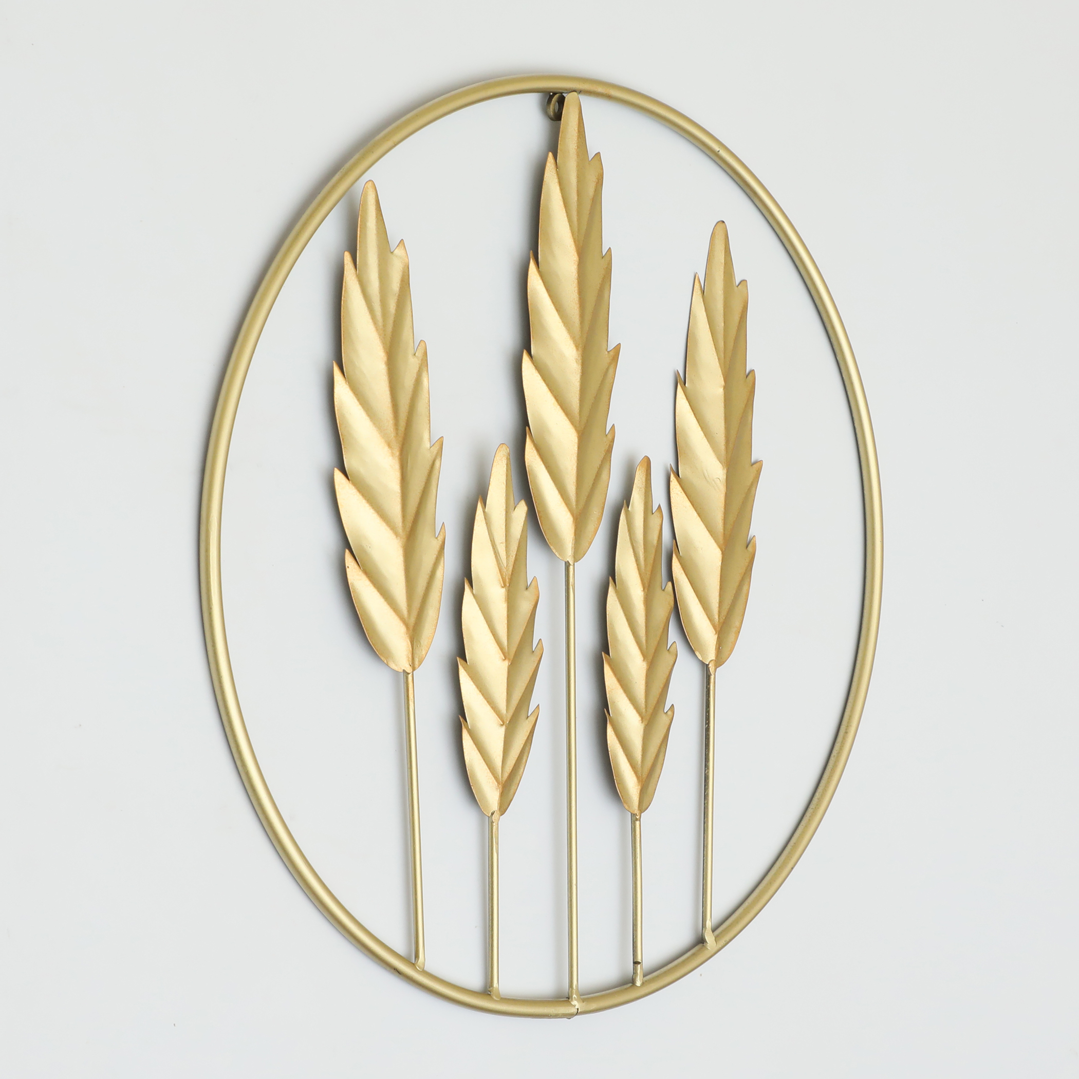 Metal Round Amish Leaf Wall Frame - Image 2