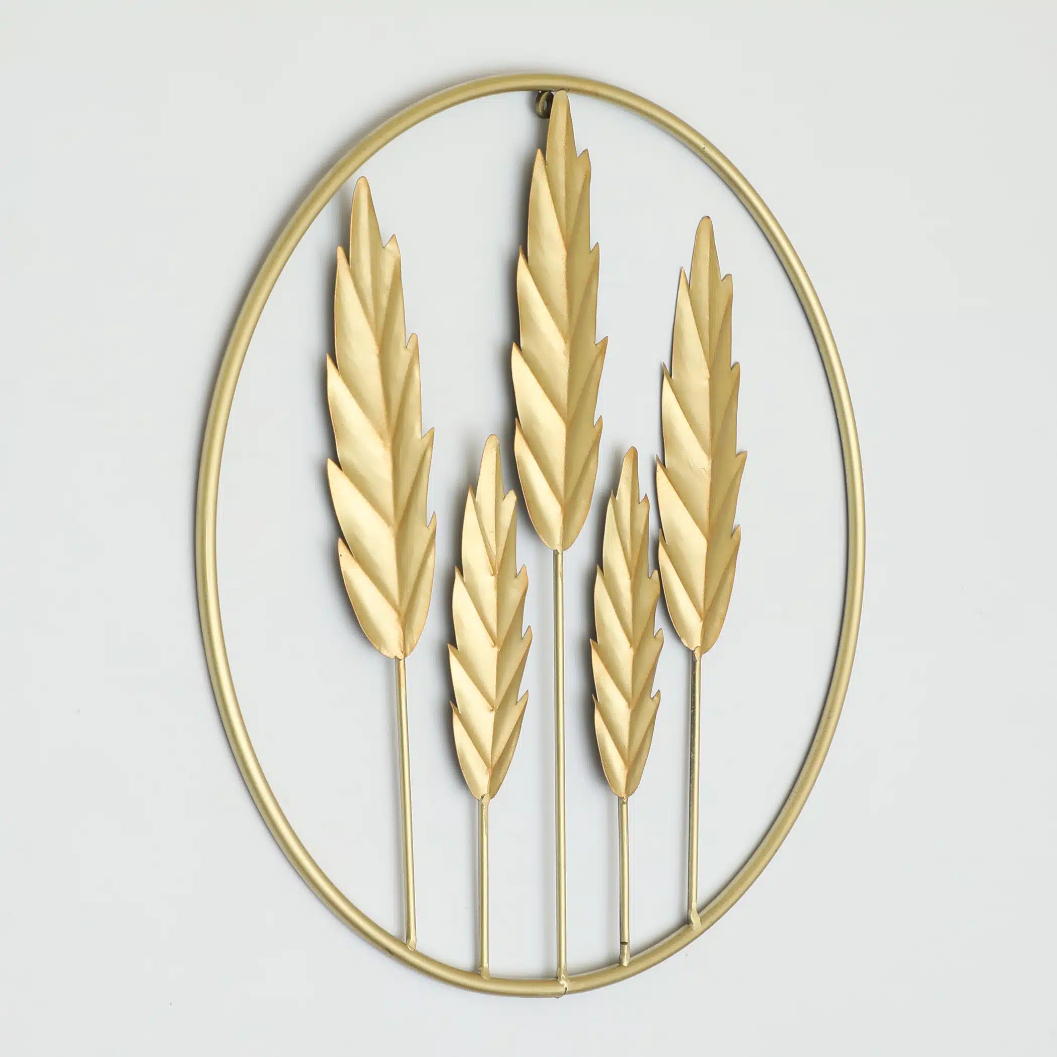 Metal Round Amish Leaf Wall Frame - Image 2