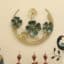 Round Metal Wall Decor – Miller Flower Wall Art