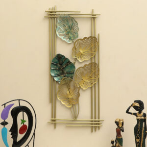 Metal Teo Leaf Wall Decor