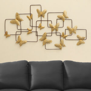 Metal Linus Butterfly Wall Decor