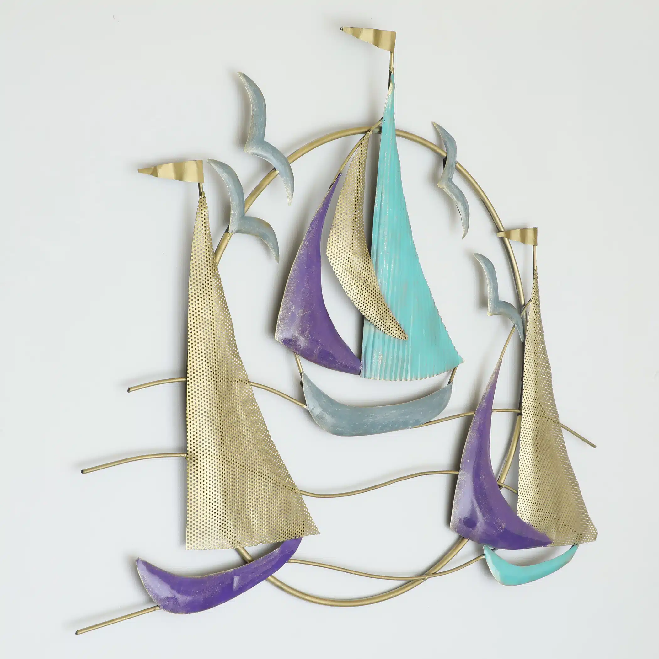 Boat Wall Decor – Aspen Handcrafted Metal Wall Art - Image 3