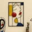 Modern Metal Wall Decor – Koto Female, Multicolor