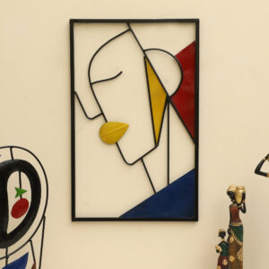 Metal Koto Male Wall Decor