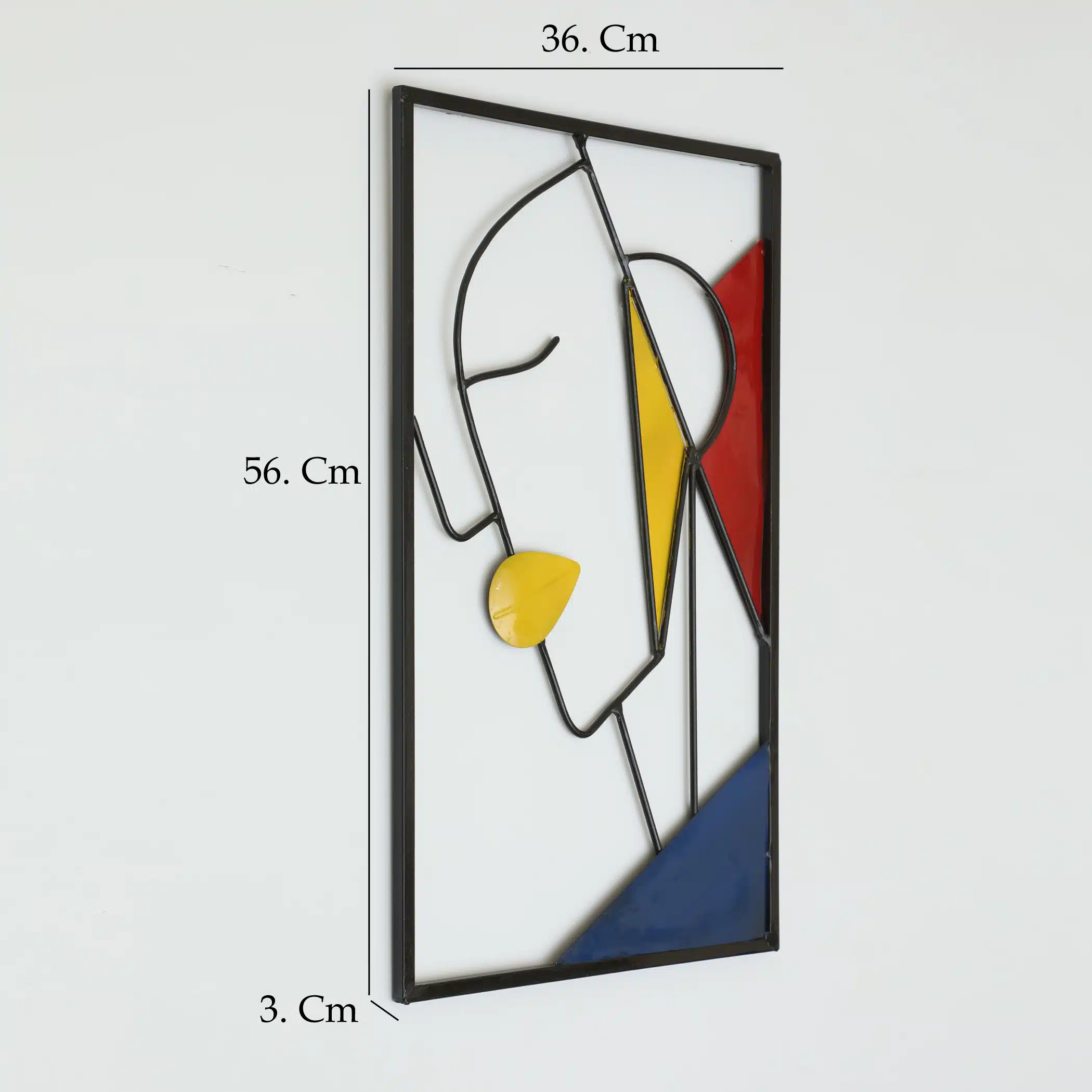 Metal Wall Hanging – Koto Male Modern Wall Decor - Image 2